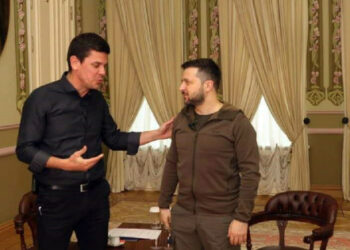 Zelensky je dejanja Rusov imenoval nacizem in se postavil za "Azov"
