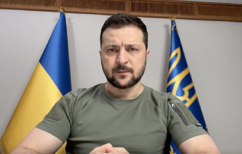 Zelenskyy je na srečanju PACE spregovoril o stanju ukrajinske zračne obrambe