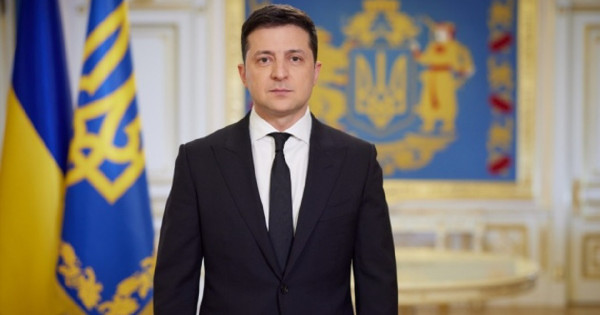 Zelenskyy pozval Ukrajince, naj ostanejo doma in ne panike