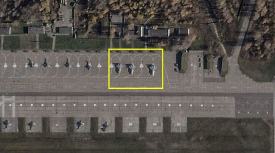 V Belorusiji so opazili ruske zabojnike za shranjevanje raket MiG-31 in Bodala
