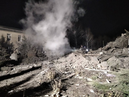 Dojenček je bil ubit z obstreljenim obstreljenim porodnišnico v Vilnyansku s strani Rusov (foto)