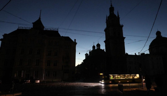 Lviv Mestna hiša poročala o razmerah v mestu po zatemnitvi