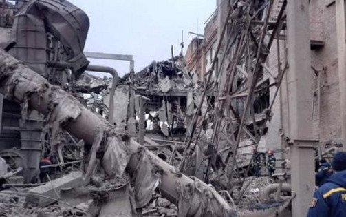 Med raketnim napadom so Rusi uničili številne objekte Naftogaza.