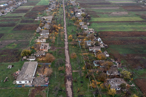 Okupatorji na silo izselijo civiliste iz svojih domov v regiji Kherson