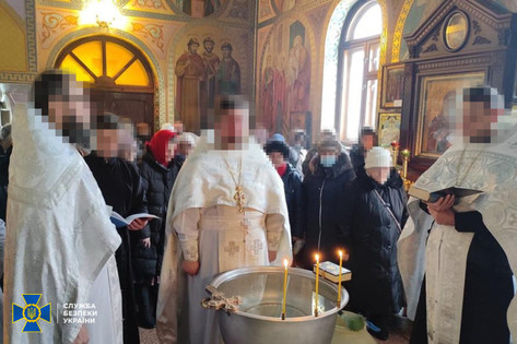 Duhovnik UOC-MP je prejel 12 let zapora zaradi vohunjenja v korist Rusov.
