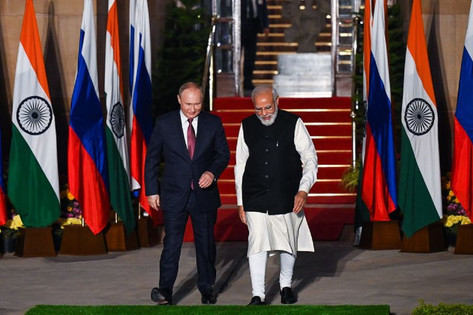 Indijski premier zaradi ruskih jedrskih groženj odpovedal srečanje s Putinom
