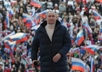 Kremelj napovedal Putinov obisk v zasedenem Donbasu