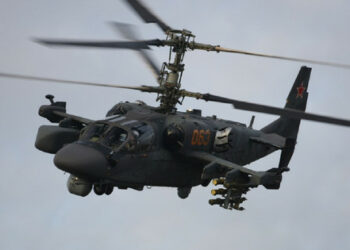 Letalstvo sestrelilo ruski helikopter Ka-52 na vzhodu (video)