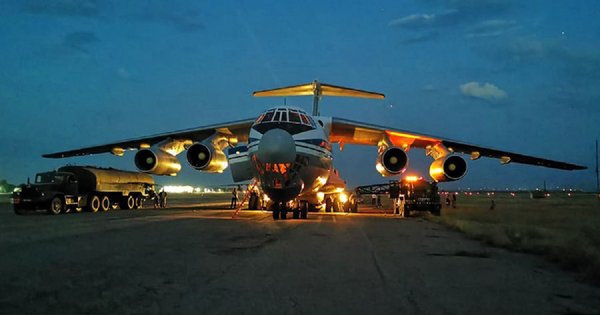 Rusi so poslali šest tovorov IL-76 v Belorusijo v zadnjih 13 urah