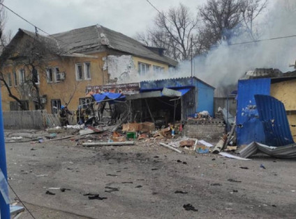 Rusija obstreljena civilno infrastrukturo v donjeckski regiji, 8 ljudi je bilo ubitih