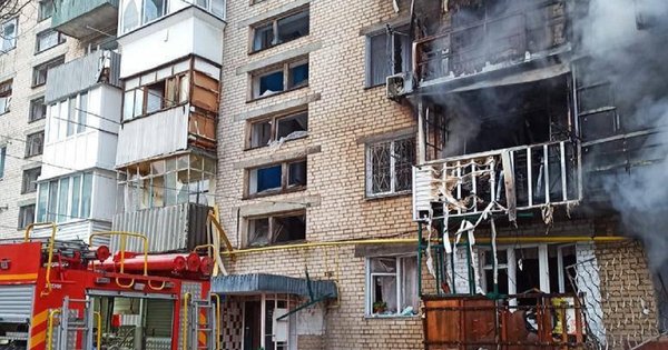 Rusi so obstrelili urad Rdečega križa in rehabilitacijski center v Khersonu