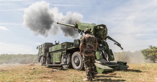 Danska bo Dala Ukrajini vse svoje 155 mm Cezar samohodno howitzers