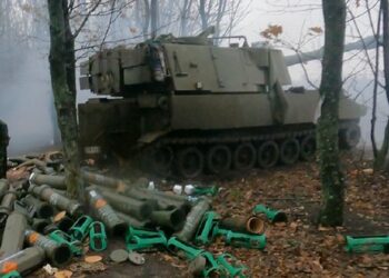Oborožene sile Ukrajine prejele belgijske hobice M109A4BE