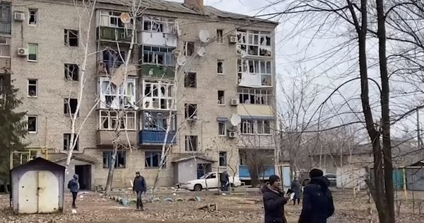 Rusi obstreljenih Konstantinovka, tam so mrtvi in ranjeni