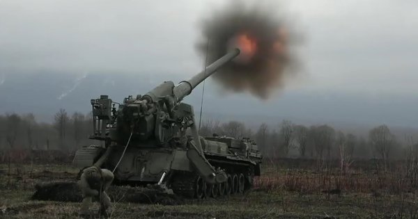 Ruska artilerijo dejavnost na nekaterih področjih fronte padla za 75%, – CNN