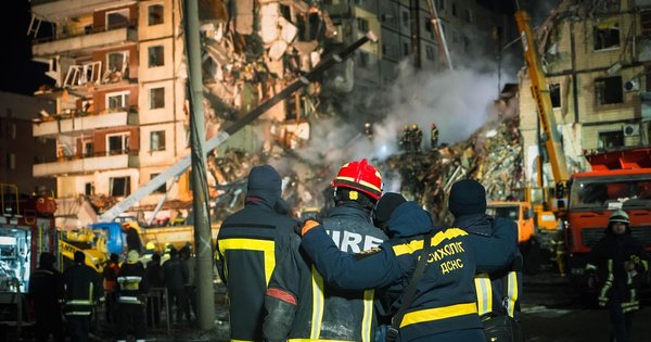 SBU imenuje rusko vojsko, vpleteno v napad na visoko stavbo v Dniproju