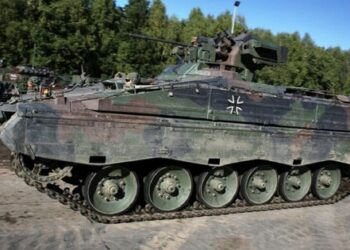 Ukrajinska vojska prispela v Nemčijo študirati na Marder BMP