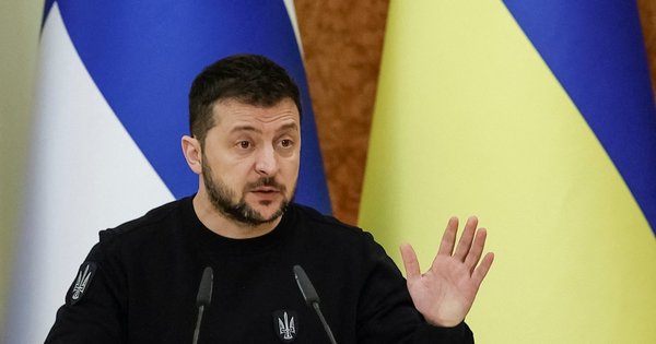 Zelenskyy je macronu napisal pismo v zvezi z udeležbo Rusije in Belorusije na olimpijskih igrah