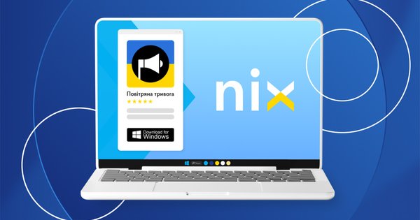 "Zračni alarm" je zdaj v operacijskem sistemu Windows: NIX IT ekipa je izdala novo aplikacijo