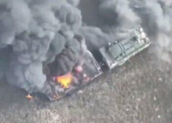 Borci oboroženih sil Ukrajine z raketo "Excalibur" uničili redek ruski kompleks "Tor-M2DT"
