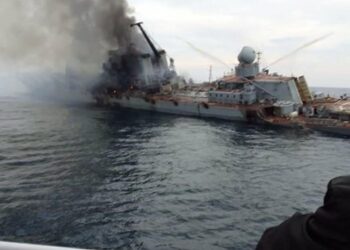Oborožene sile Ukrajine so povedale podrobnosti o poplavah ruske križarke "Moskva"