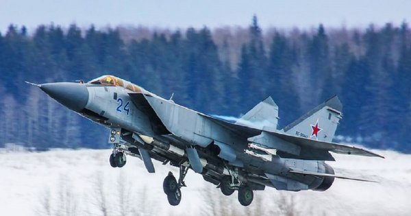 Rusija in Belorusija namerno posnemata vrste borcev MiG-31K – mediji