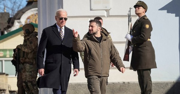 Rusija ni dala nobenih jamstev glede potovanja Joeja Bidena v Kyiv