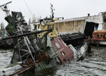 Ukrajinske oborožene sile so uničile rusko skladišče streliva v Mariupolu