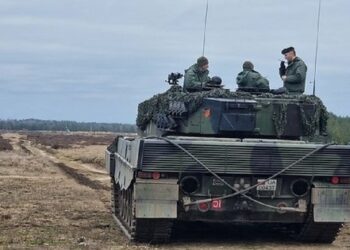 Ukrajinski tankerji so začeli trenirati na Leopardu 2 na Poljskem. Video dneva