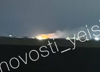 З аеродрому в російському Єйську після вибуху зникли шість винищувачів
