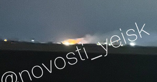 З аеродрому в російському Єйську після вибуху зникли шість винищувачів