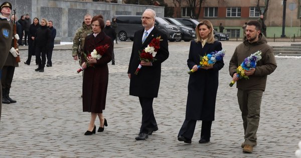Володимир Зеленський перебуває з візитом у Львові