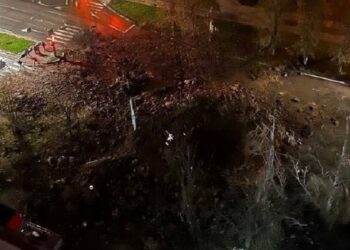 Російський винищувач скинув авіабомбу на центр Бєлгорода