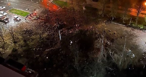 Російський винищувач скинув авіабомбу на центр Бєлгорода