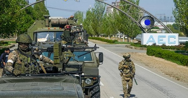Окупанти готуються до оборони Запорізької АЕС