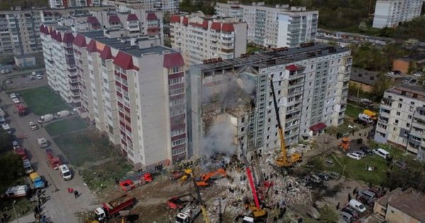 Рятувальники завершили пошукову операцію на місці російської атаки в Умані