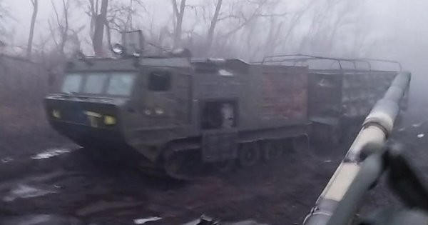 Українські військові вперше захопили російський всюдихід «Вітязь»