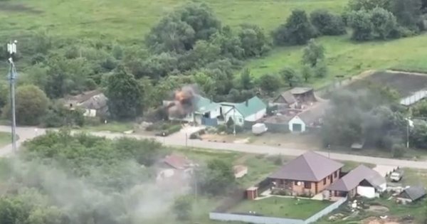 Російські добровольці опублікували відео з рейду у Бєлгородській області