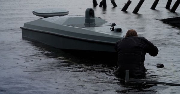 CNN вперше публічно продемонстрував український морський дрон-камікадзе (відео)