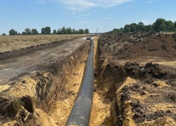 Після підриву Каховської ГЕС Україна з нуля розпочала будувати новий водогін завдовжки 150 км