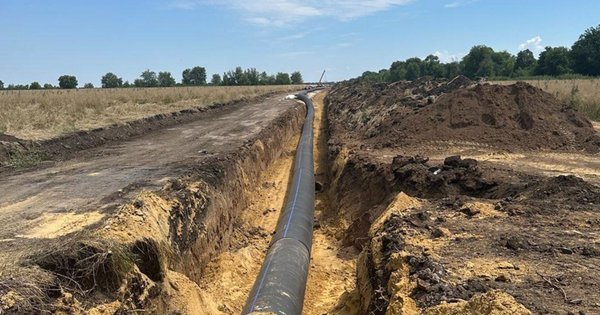 Після підриву Каховської ГЕС Україна з нуля розпочала будувати новий водогін завдовжки 150 км