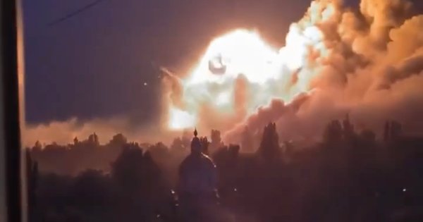 ЗСУ знищили великий російський склад з боєприпасами під Донецьком