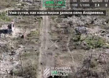Штурмовики 3-ї ОШБ за допомогою дрона змусили росіян здаватись в Андріївці (відео)