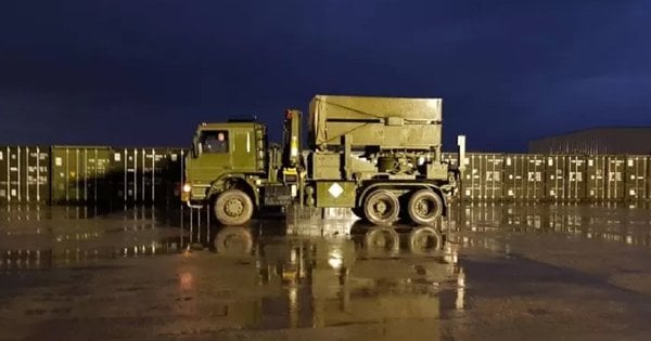 Литва передала українській армії дві пускові установки ЗРК NASAMS