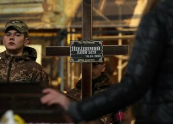 У Львові вперше поховали невідомого солдата ЗСУ, який загинув під Попасною