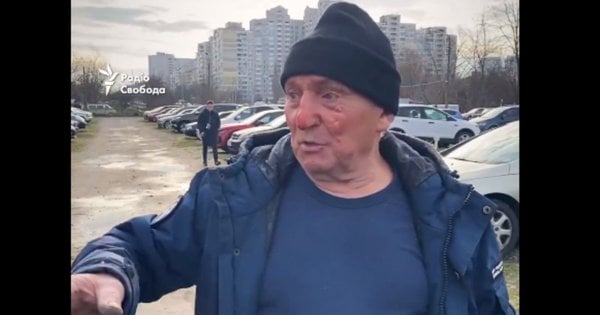 Під час обстрілу Києва чоловік сів в охоплене вогнем авто, щоб врятувати припаркований транспорт