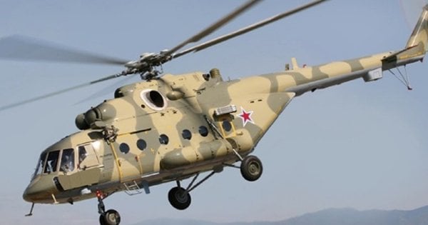 Сили оборони показали знищення російського транспортного вертольота Мі-8 з HIMARS