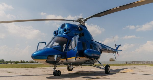 Польські волонтери передали бійцям ГУР гелікоптер Мі-2
