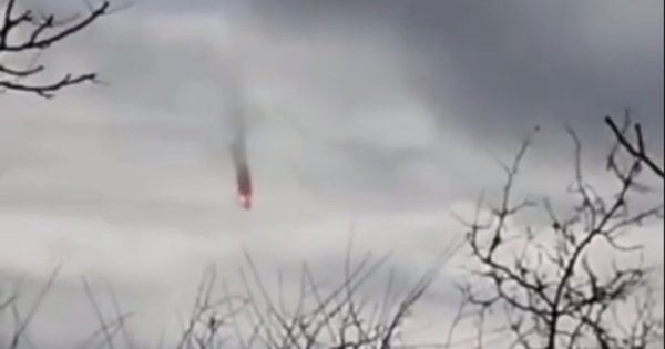 Пілот збитого російського винищувача скерував літак на окуповане луганське село (відео)