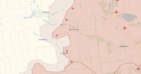 Українські військові відійшли від села Ласточкине поблизу Авдіївки